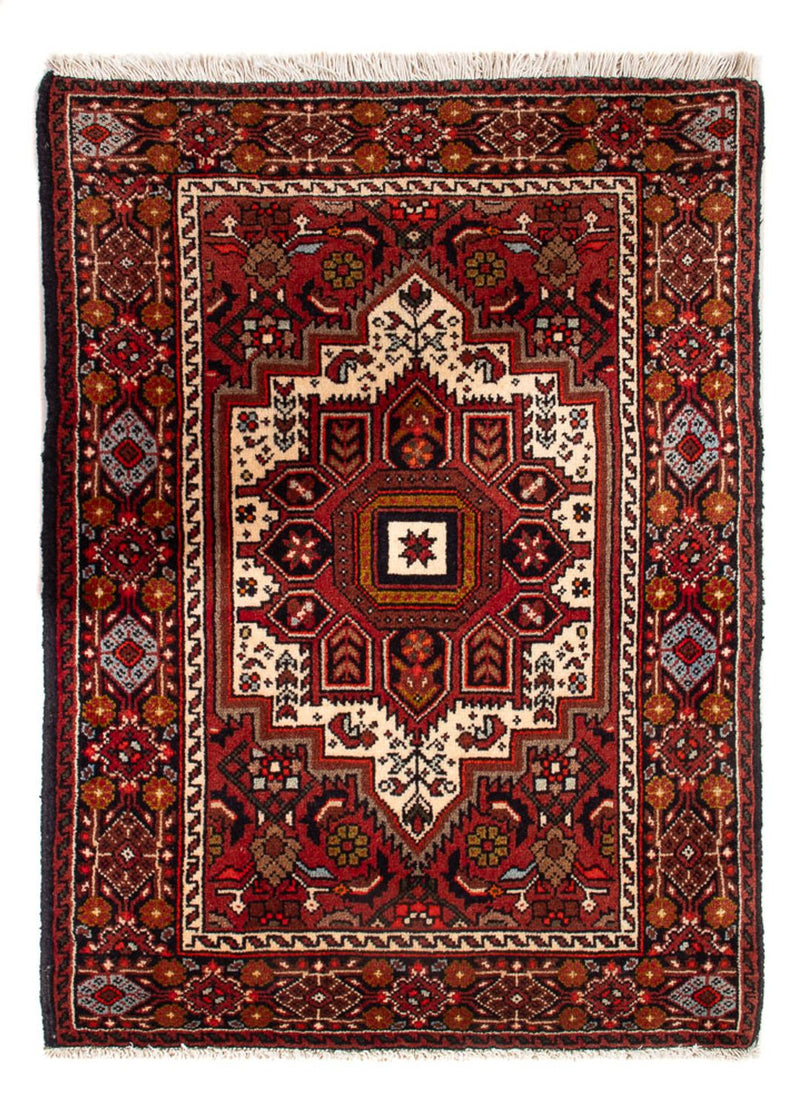 Persisk tæppe - Nomadisk - 86 x 55 cm - creme