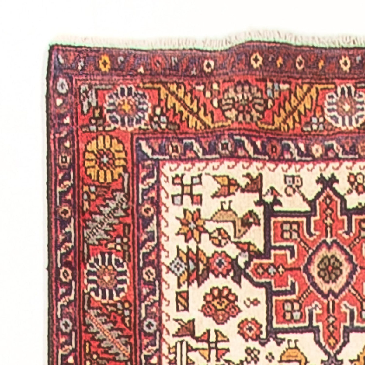 Løber Persisk tæppe - Nomadisk - 388 x 77 cm - beige