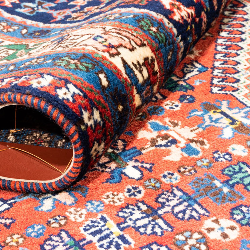 Persisk tæppe - Nomadisk - 250 x 152 cm - rød