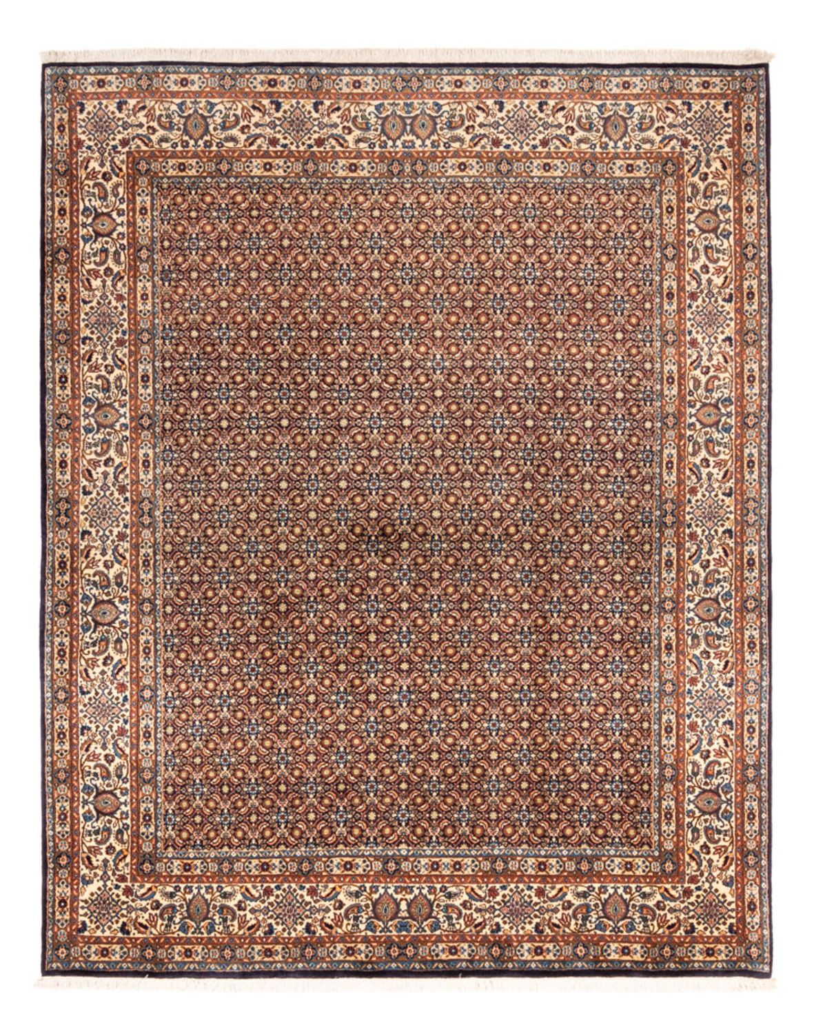 Persisk tæppe - Classic - 240 x 197 cm - mørk beige