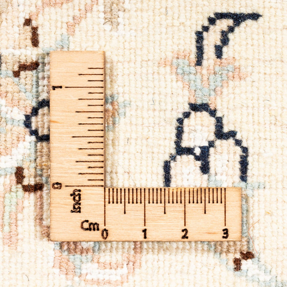 Persisk tæppe - Nain - Premium - 152 x 107 cm - mørkeblå