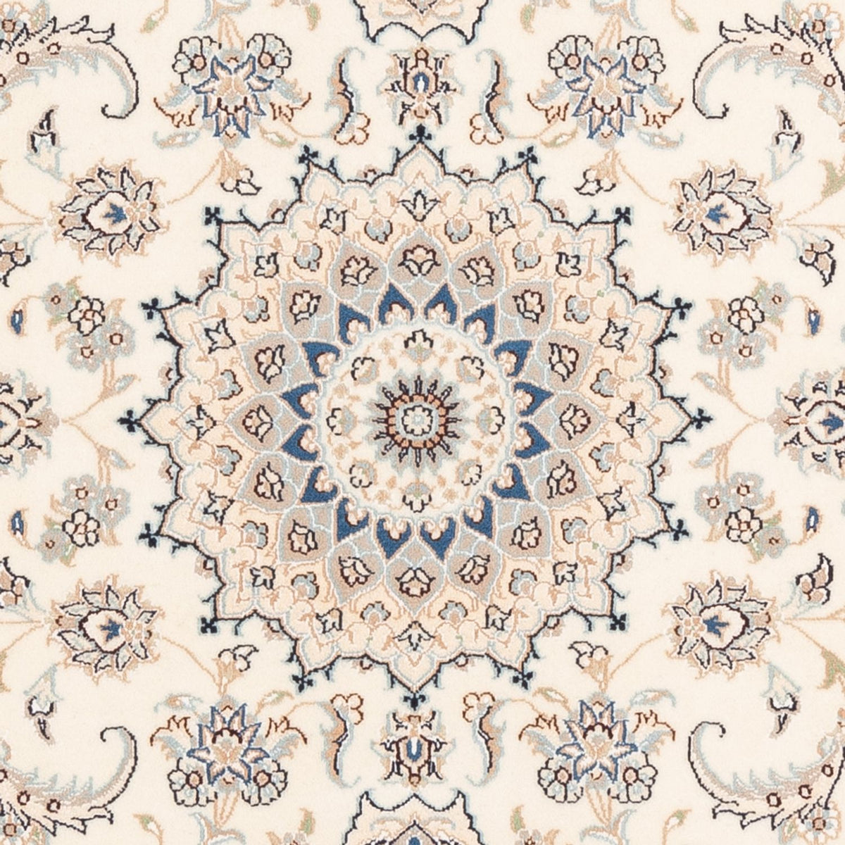Persisk tæppe - Nain - Premium - 157 x 108 cm - creme