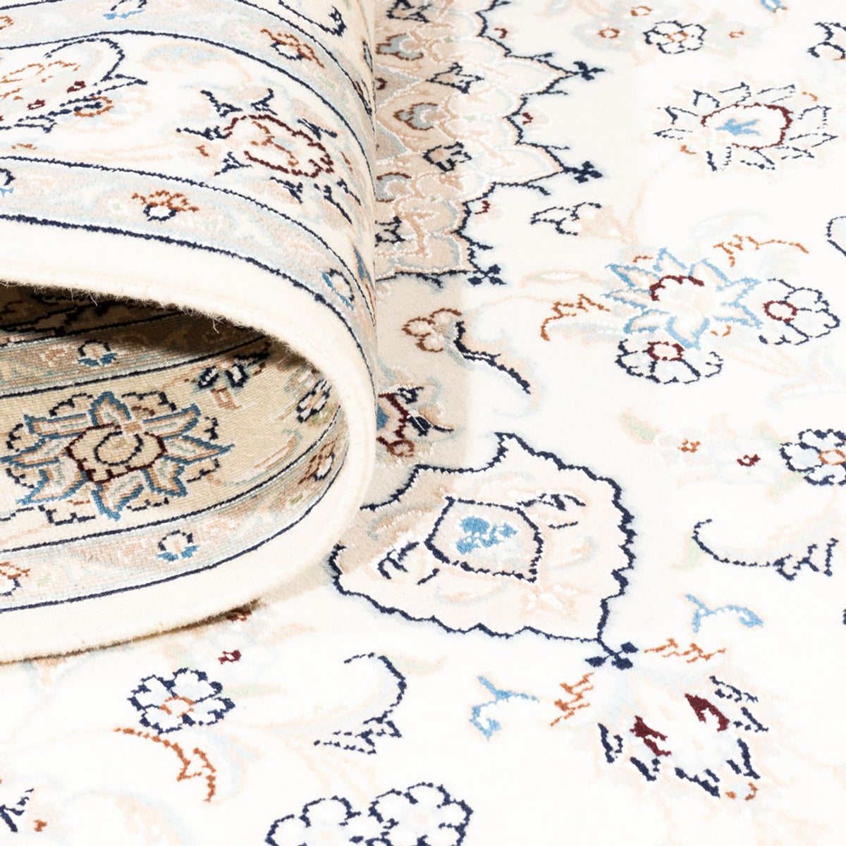 Persisk tæppe - Nain - Premium - 157 x 108 cm - creme