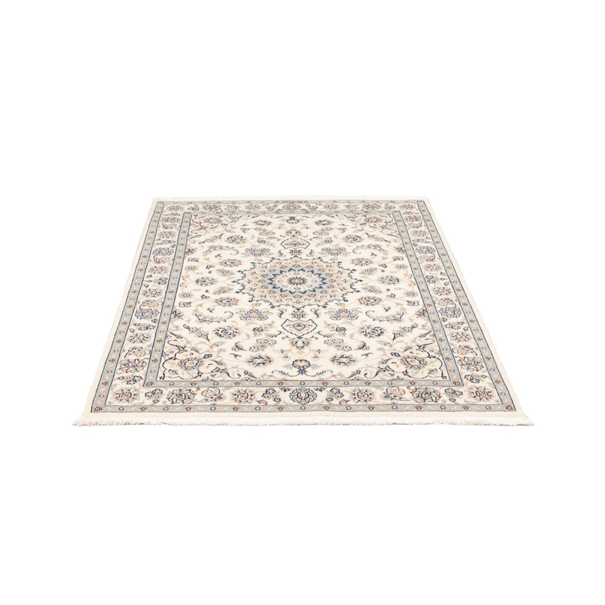 Persisk tæppe - Nain - Premium - 157 x 108 cm - creme