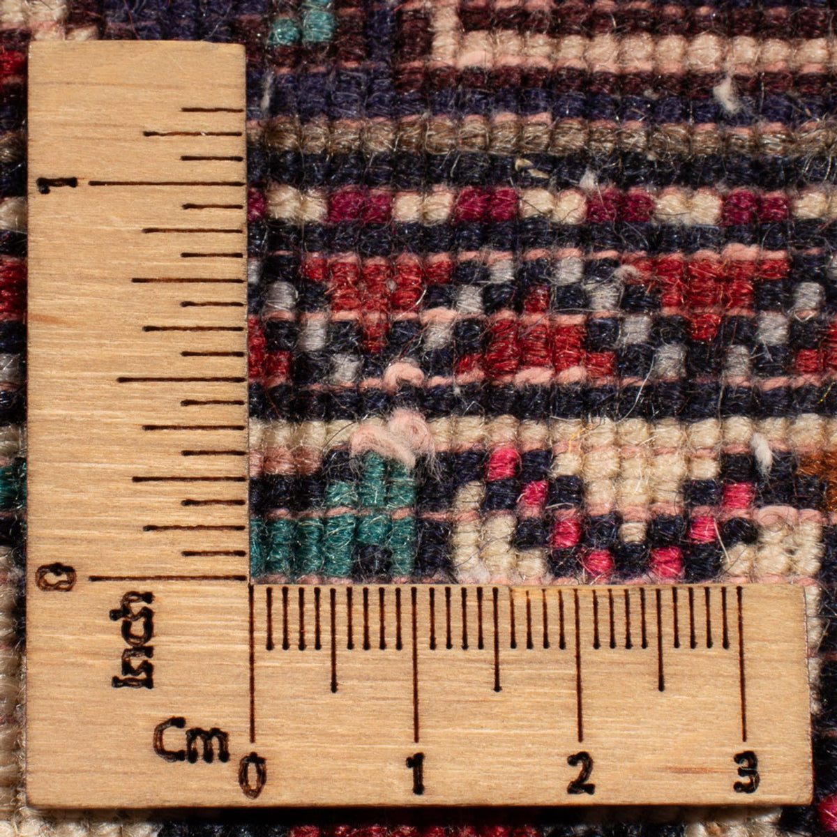 Persisk tæppe - Nomadisk - 92 x 63 cm - rød