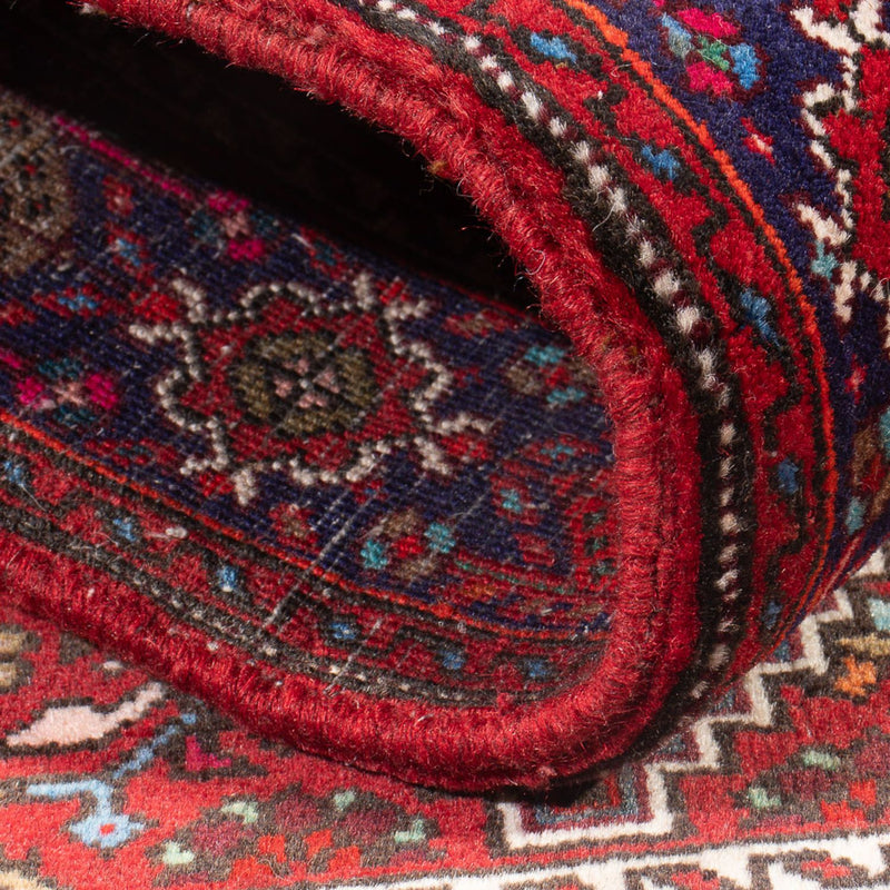 Persisk tæppe - Nomadisk - 130 x 90 cm - lysrød