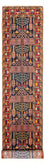 Løber Persisk tæppe - Nomadisk - 486 x 97 cm - flerfarvet
