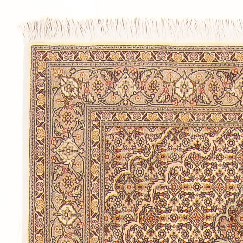 Løber Persisk tæppe - Tabriz - Royal - 393 x 80 cm - beige