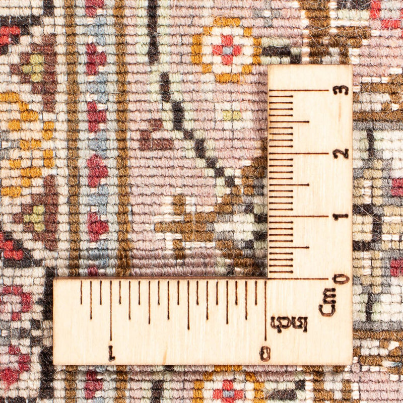 Løber Persisk tæppe - Tabriz - Royal - 393 x 80 cm - beige