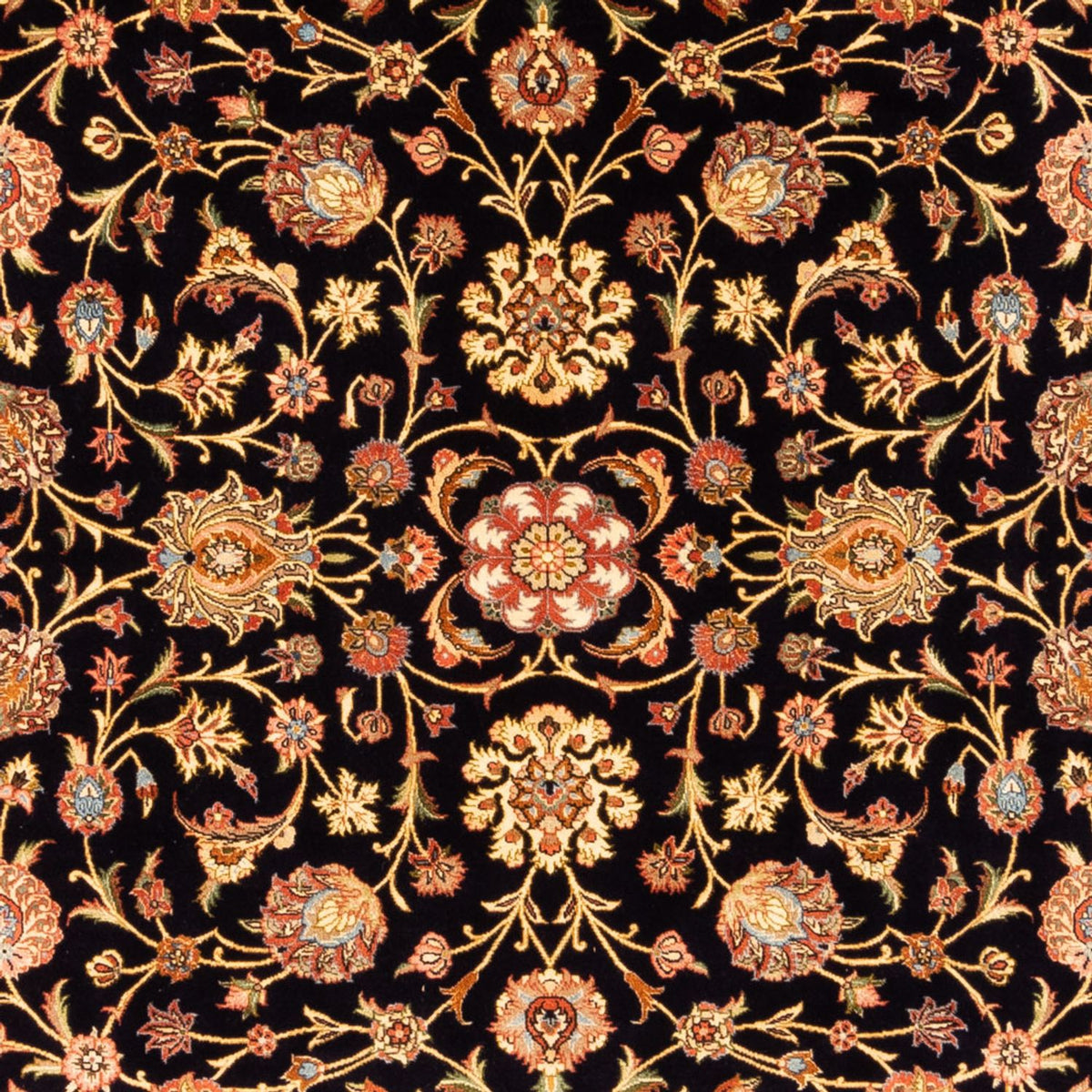 Persisk tæppe - Classic - 273 x 215 cm - mørkeblå