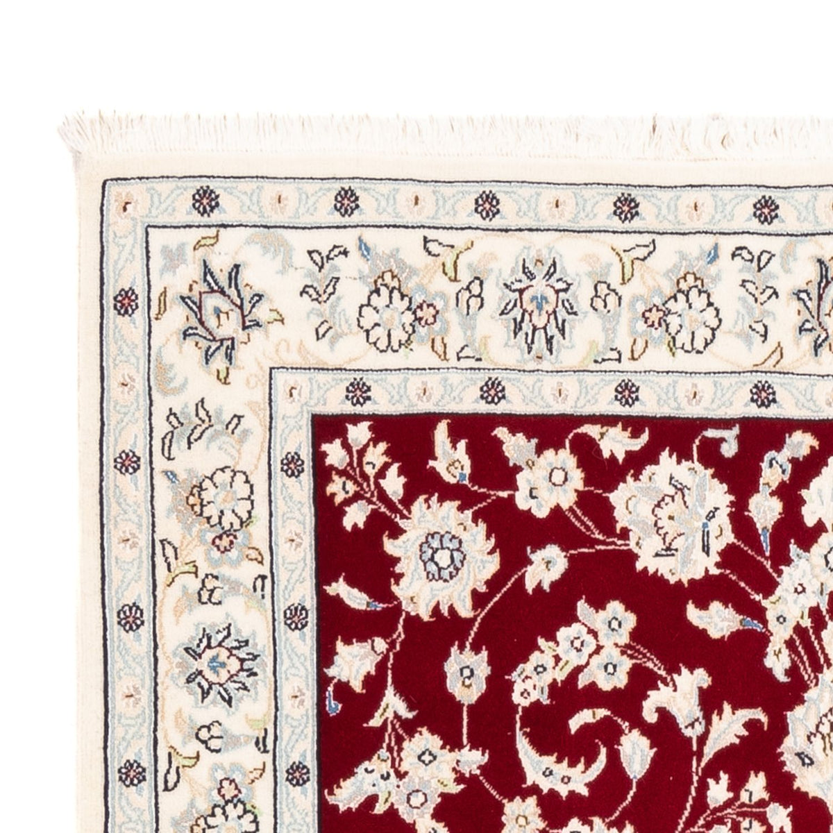 Persisk tæppe - Nain - Premium - 156 x 107 cm - rød