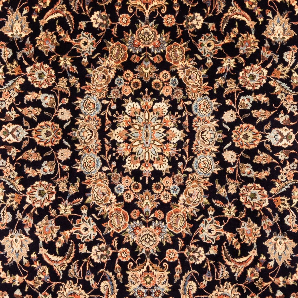 Persisk tæppe - Classic - 300 x 197 cm - mørkeblå