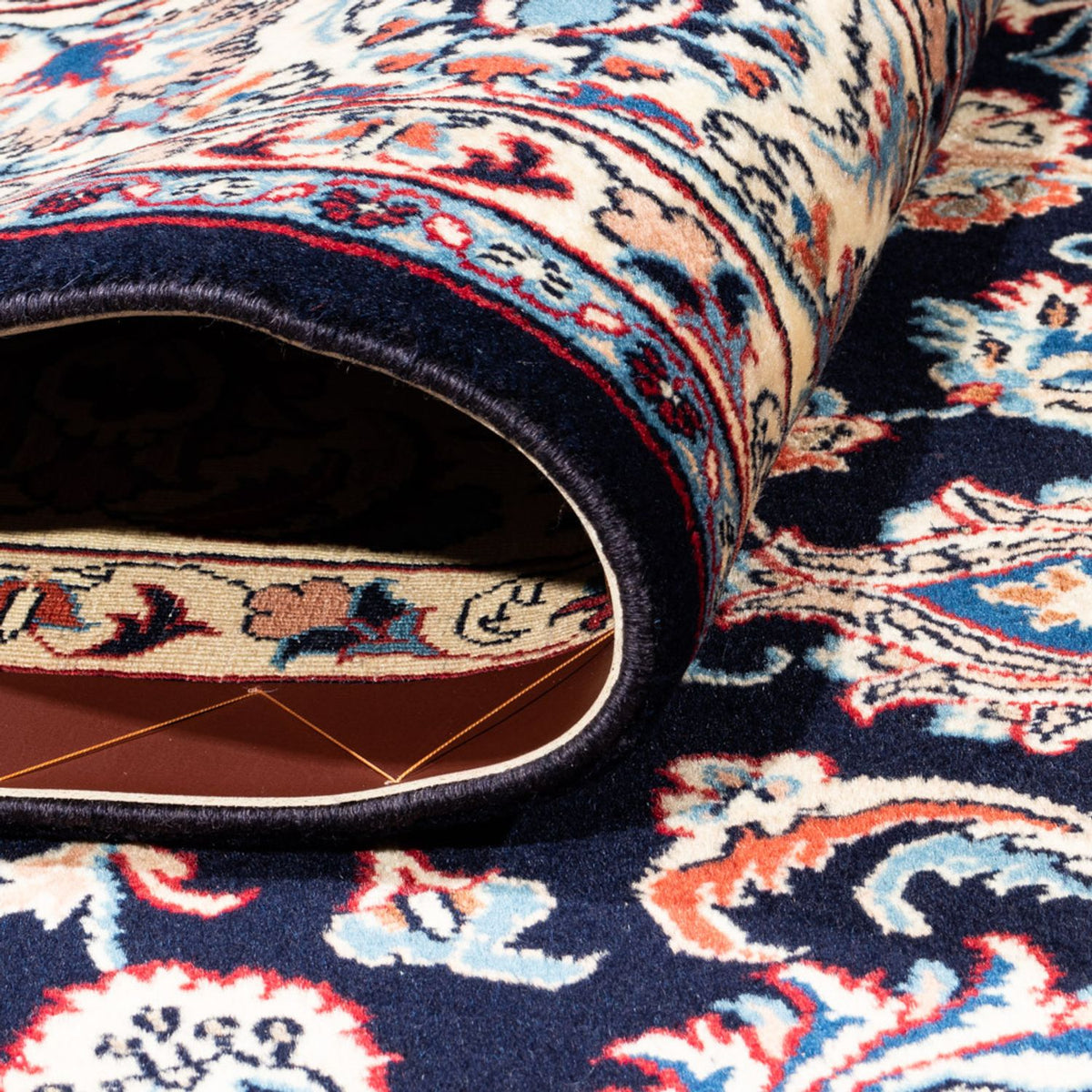 Persisk tæppe - Classic - 250 x 194 cm - mørkeblå