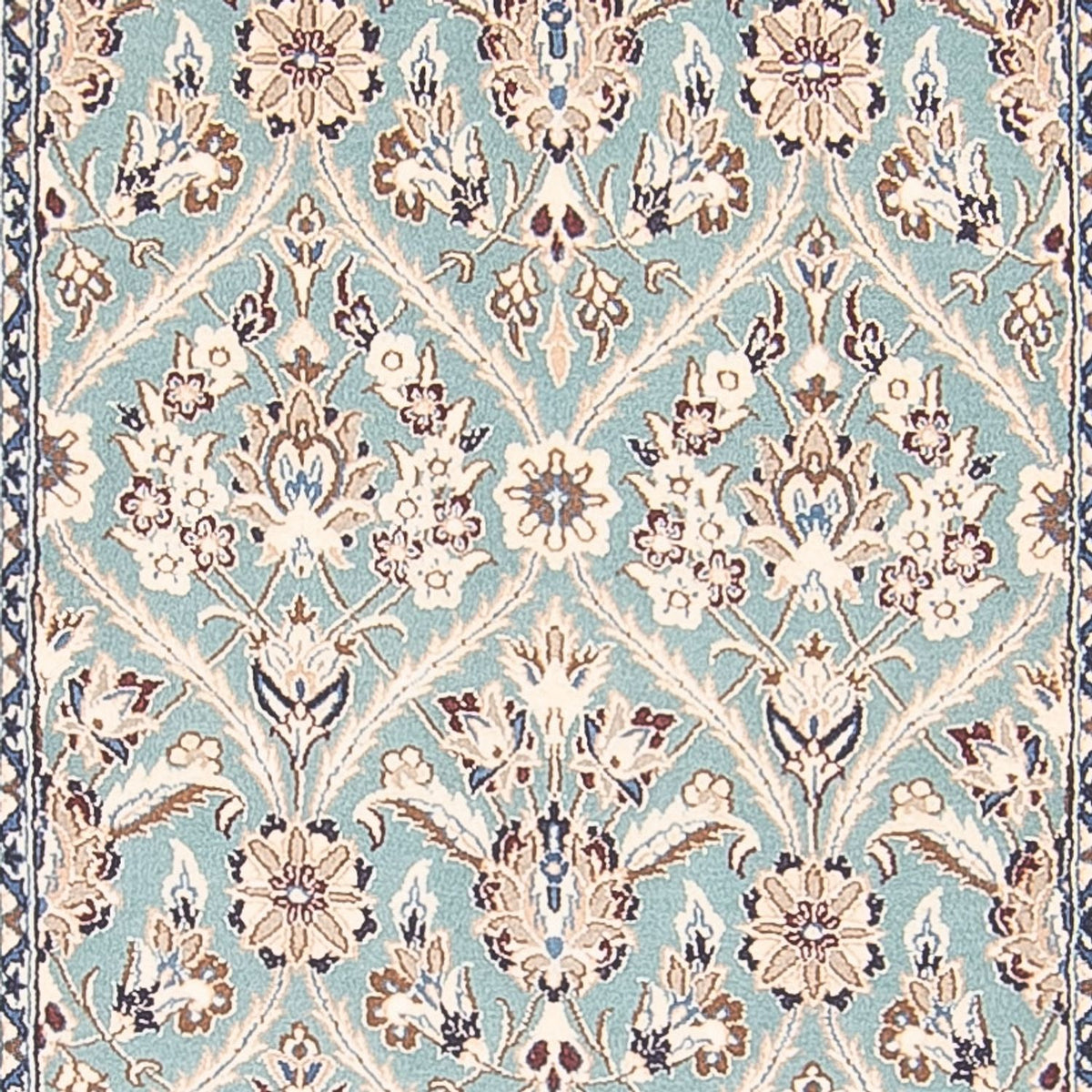 Løber Persisk tæppe - Nain - Premium - 375 x 75 cm - beige