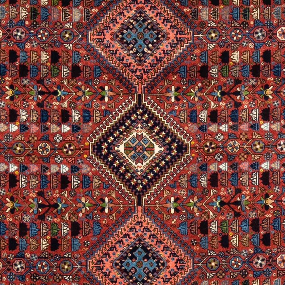 Persisk tæppe - Nomadisk - 270 x 160 cm - rød