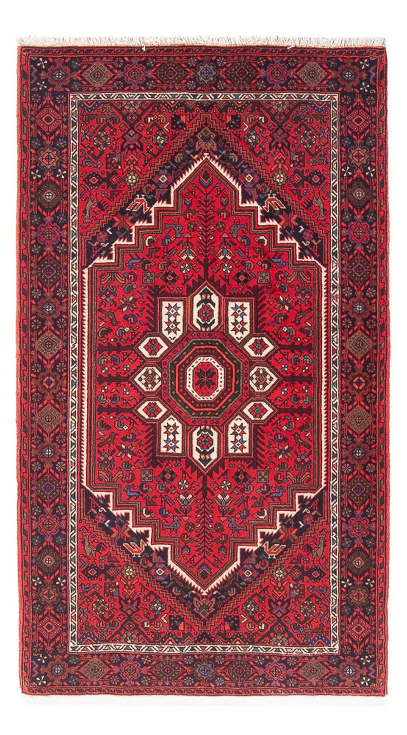 Persisk tæppe - Nomadisk - 132 x 70 cm - rød