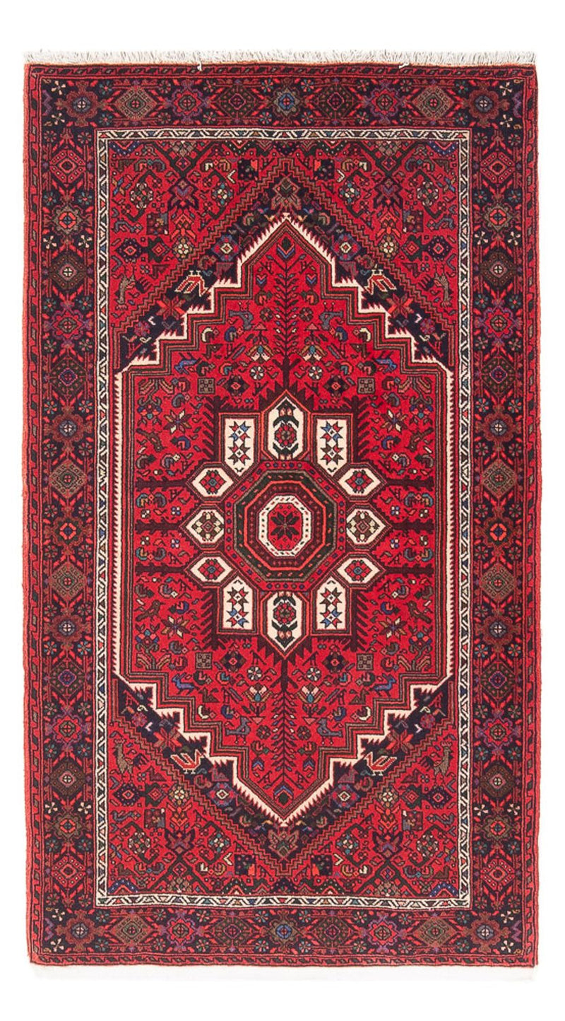 Persisk tæppe - Nomadisk - 132 x 70 cm - rød