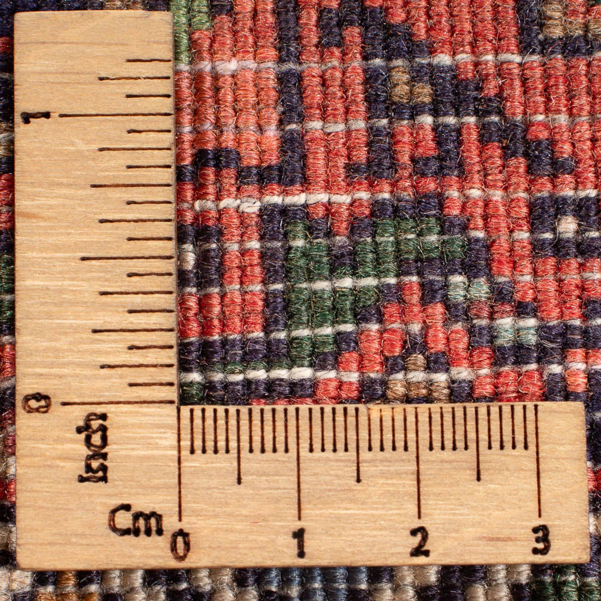 Persisk tæppe - Nomadisk - 132 x 70 cm - rød