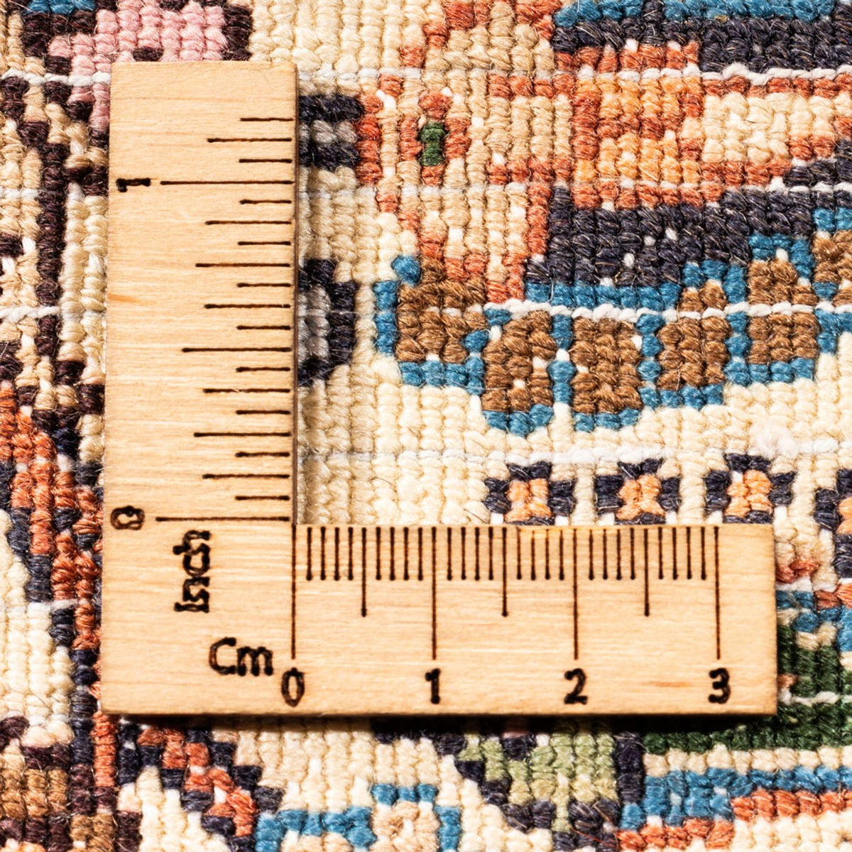 Persisk tæppe - Classic - 240 x 194 cm - mørkerød