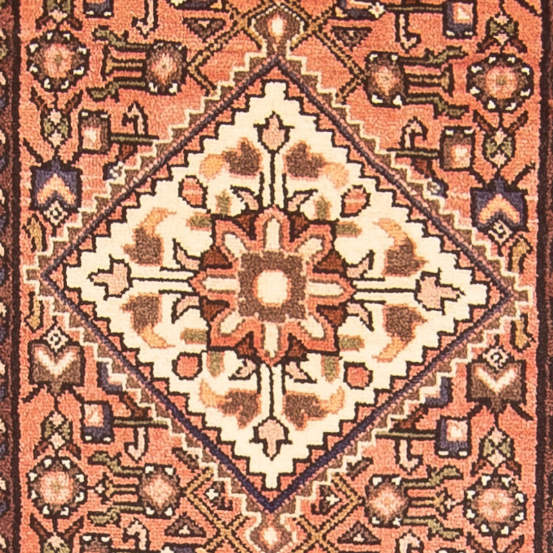 Løber Persisk tæppe - Nomadisk - 400 x 78 cm - rød