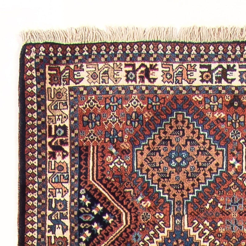 Løber Persisk tæppe - Nomadisk - 387 x 83 cm - rød