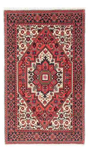 Persisk tæppe - Nomadisk - 122 x 83 cm - rød