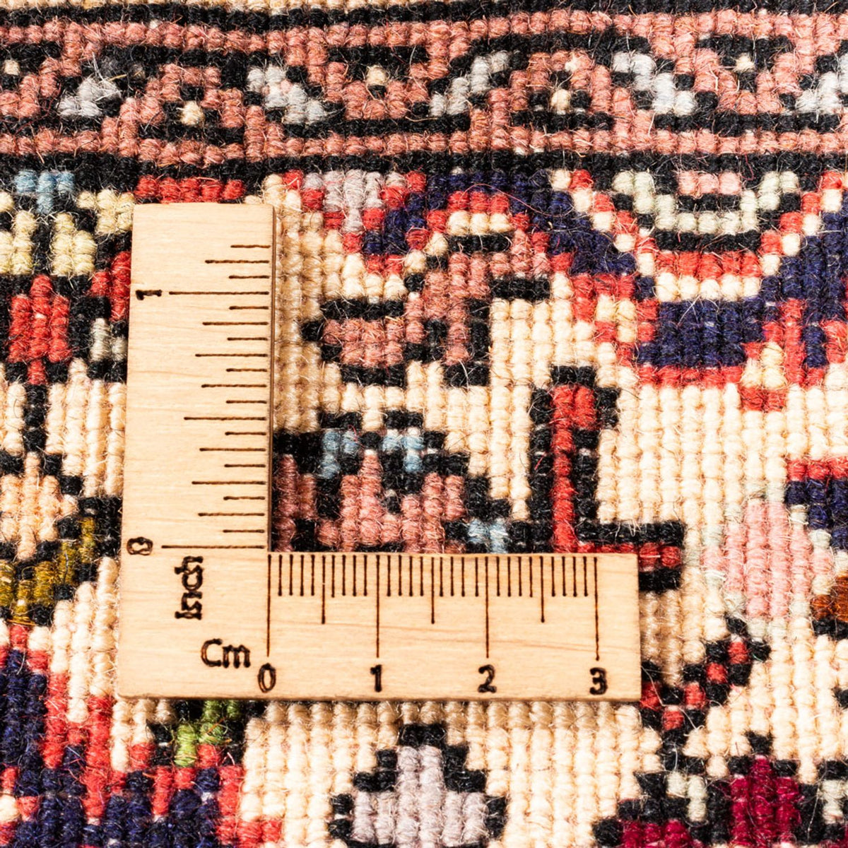 Persisk tæppe - Bijar - Royal - 238 x 171 cm - rød