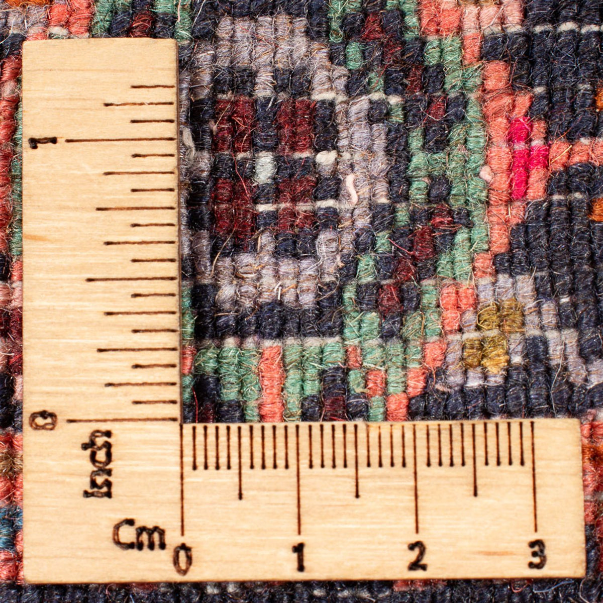 Persisk tæppe - Nomadisk - 92 x 58 cm - rød