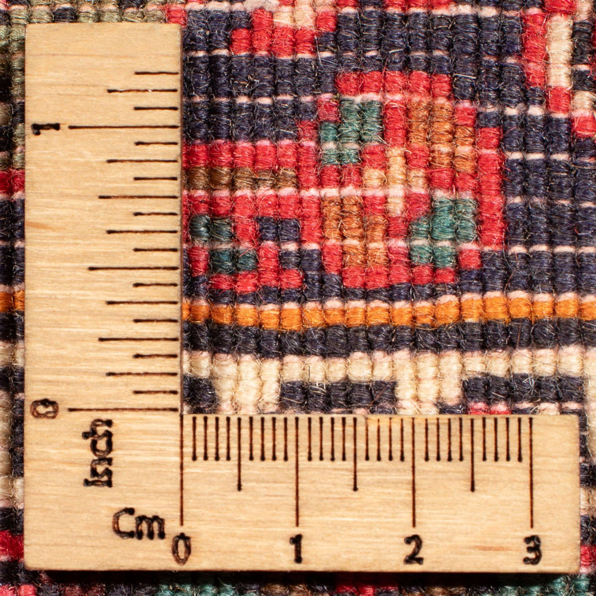 Persisk tæppe - Nomadisk - 99 x 60 cm - rød