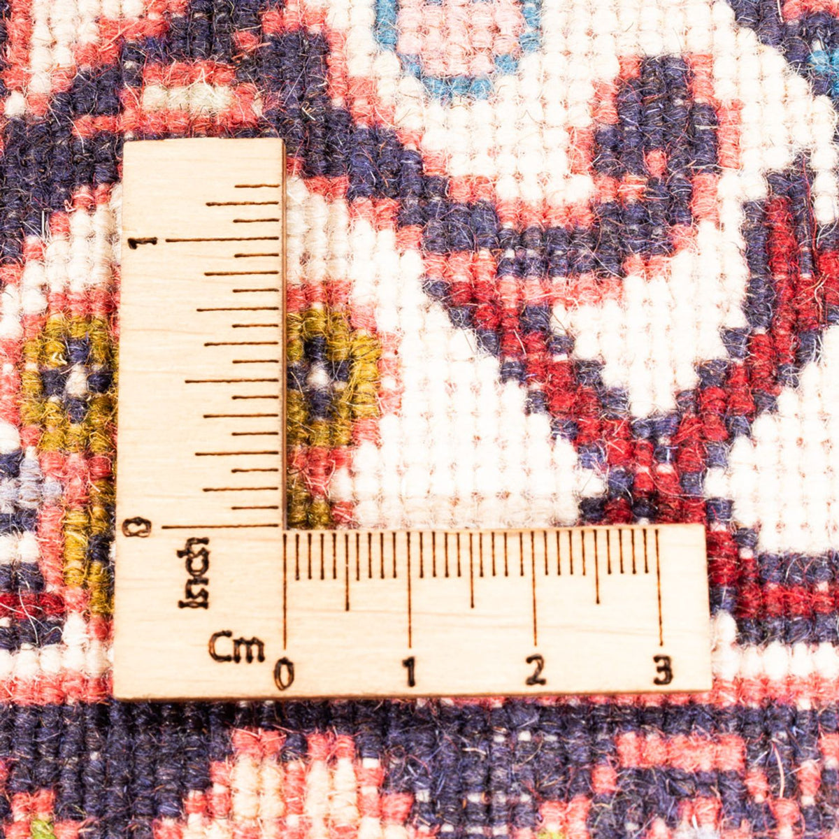 Persisk tæppe - Bijar - Royal - 247 x 172 cm - rød