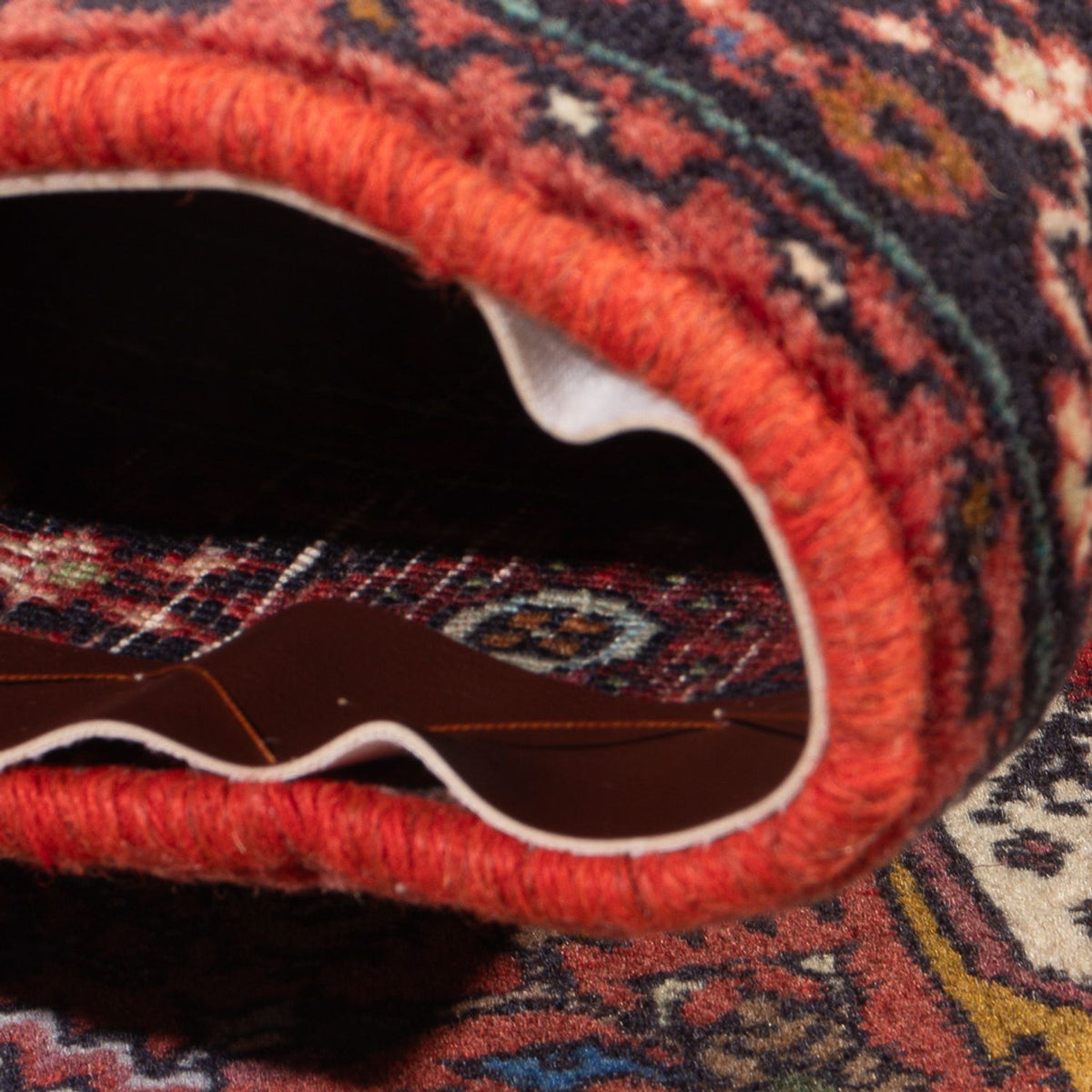 Persisk tæppe - Nomadisk - 123 x 81 cm - rust