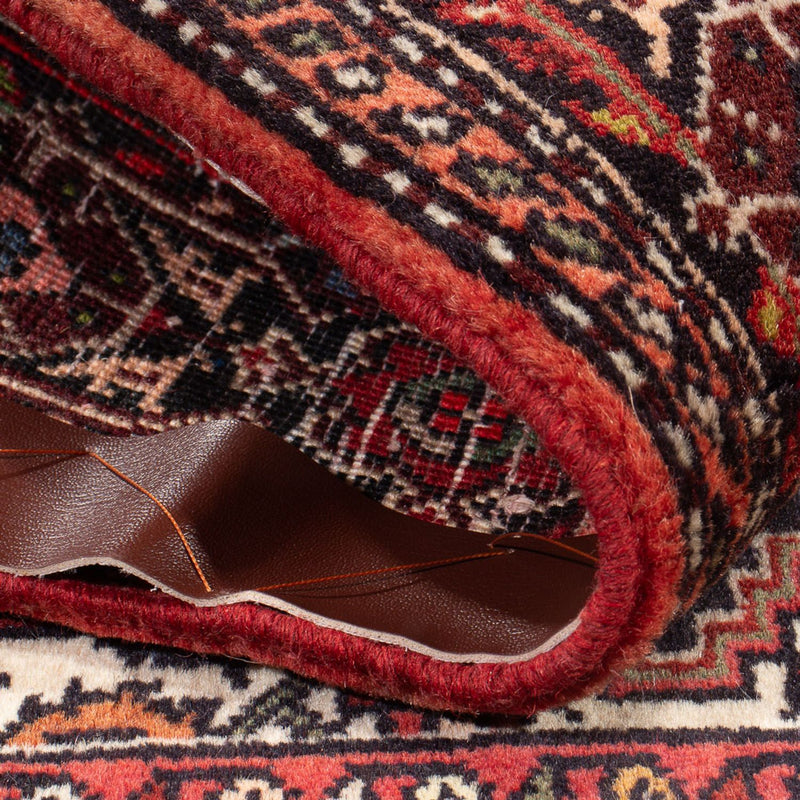 Persisk tæppe - Nomadisk - 132 x 78 cm - lysrød