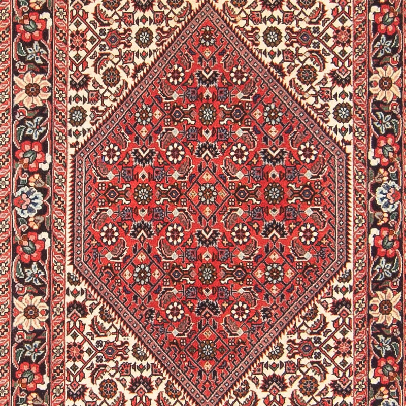 Løber Persisk tæppe - Bijar - Royal - 406 x 65 cm - beige