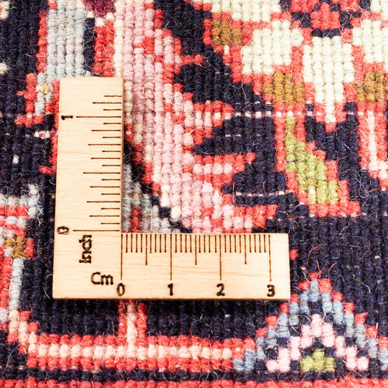 Persisk tæppe - Bijar - 235 x 168 cm - rød