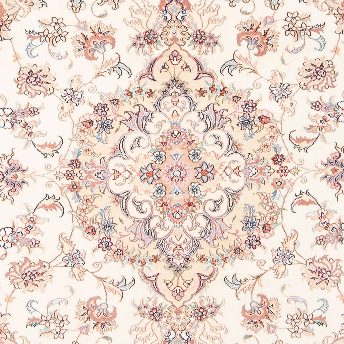 Persisk tæppe - Tabriz - Royal - 195 x 150 cm - creme
