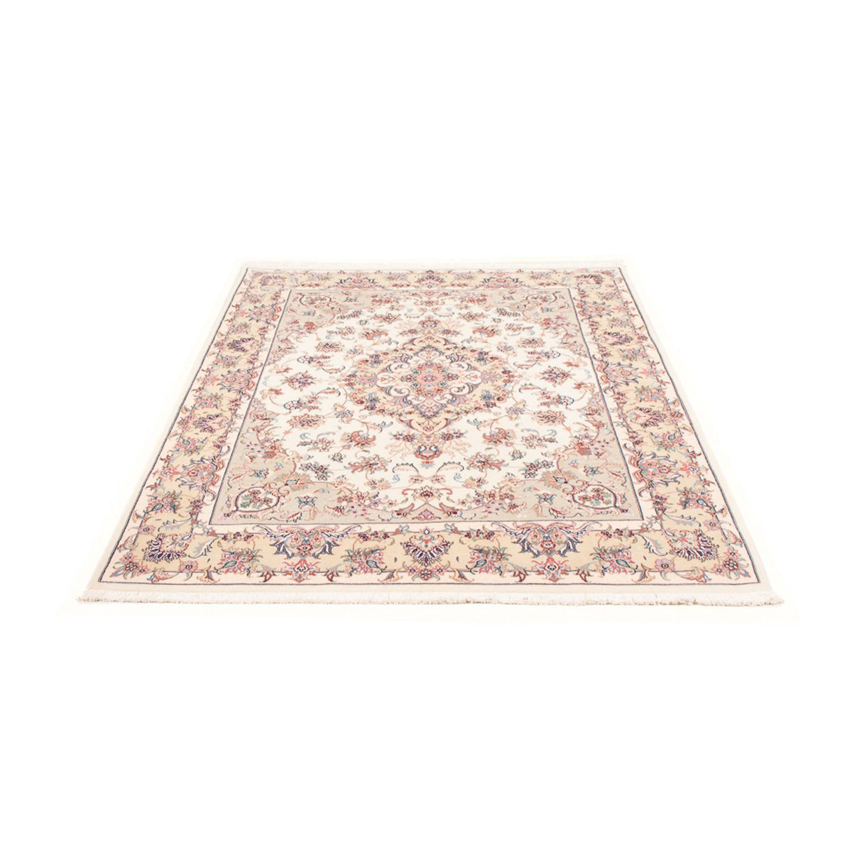 Persisk tæppe - Tabriz - Royal - 195 x 150 cm - creme