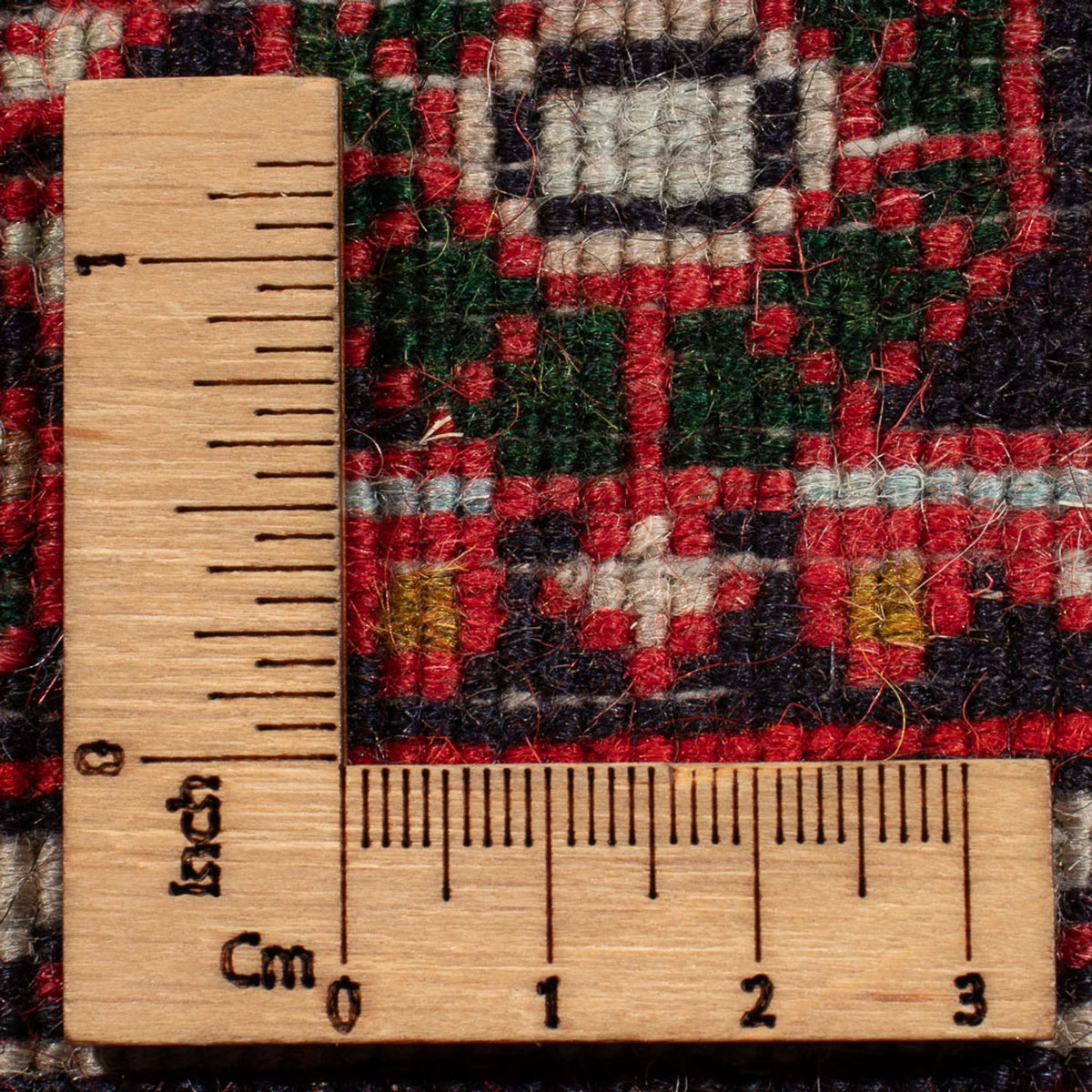 Persisk tæppe - Nomadisk - 87 x 62 cm - rød