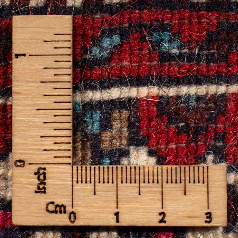 Persisk tæppe - Nomadisk - 91 x 61 cm - rød