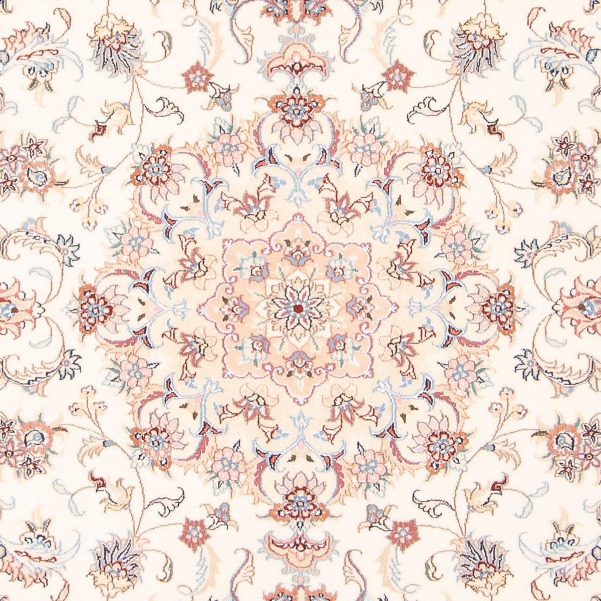 Persisk tæppe - Tabriz - Royal - 200 x 147 cm - creme