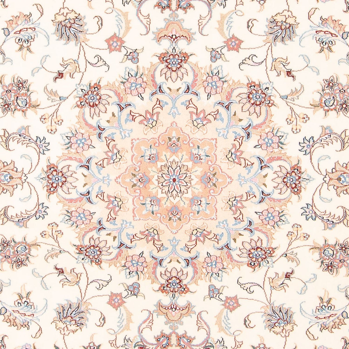 Persisk tæppe - Tabriz - Royal - 195 x 147 cm - creme