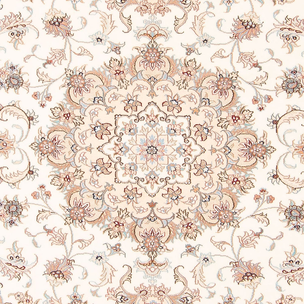 Persisk tæppe - Tabriz - Royal - 197 x 152 cm - creme