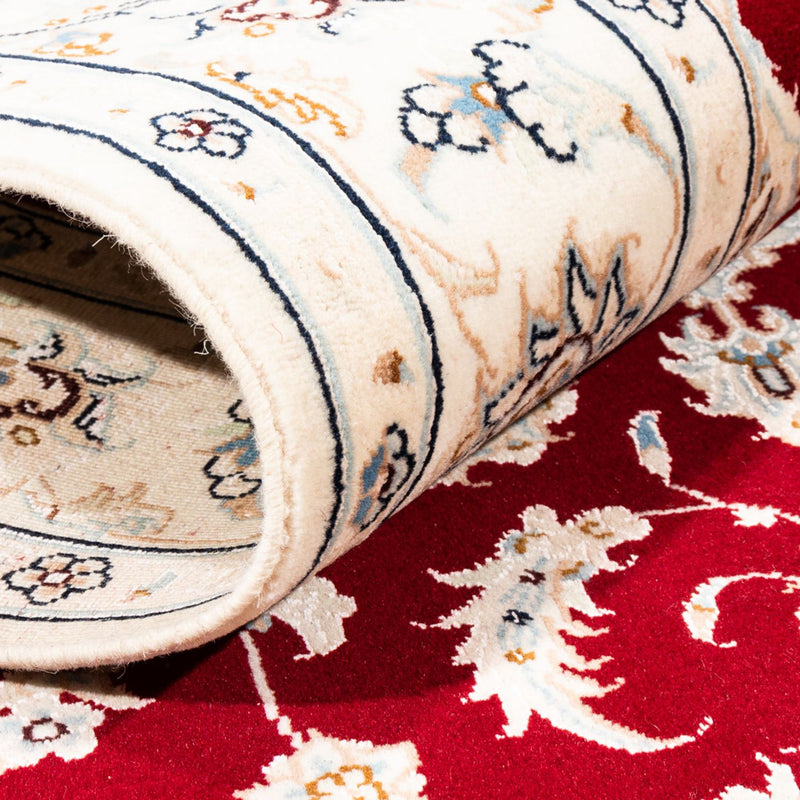 Persisk tæppe - Nain - Premium - 176 x 117 cm - rød