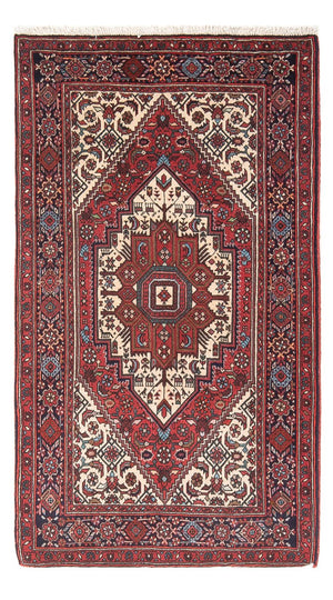 Persisk tæppe - Nomadisk - 119 x 80 cm - creme