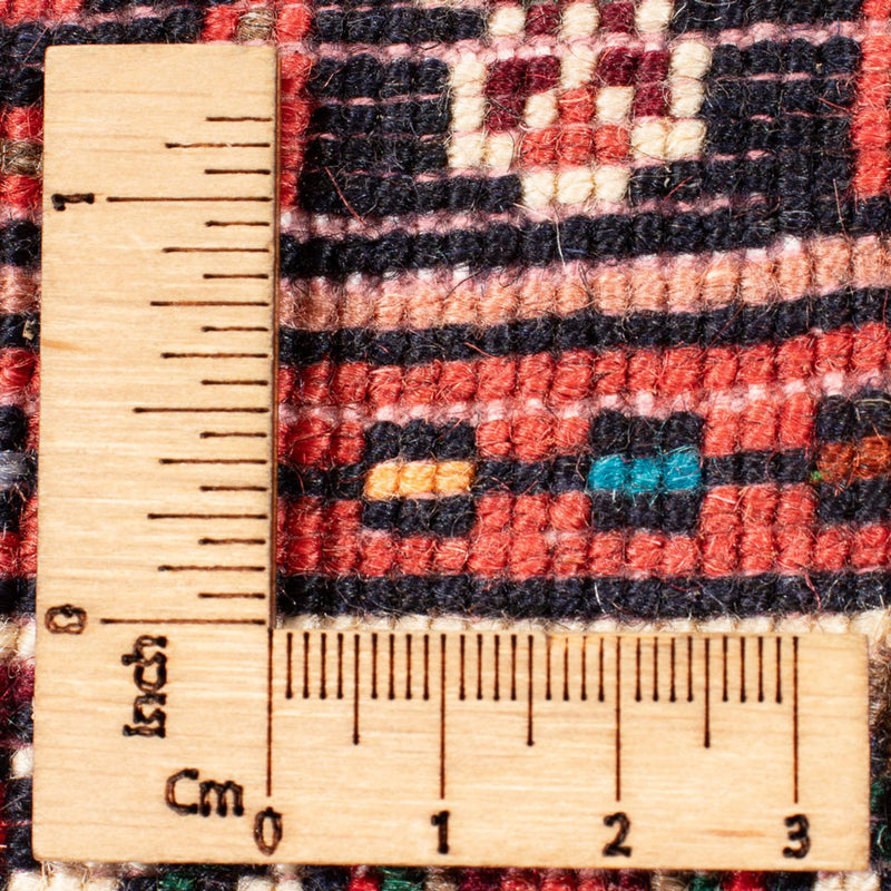 Persisk tæppe - Nomadisk - 88 x 55 cm - rød