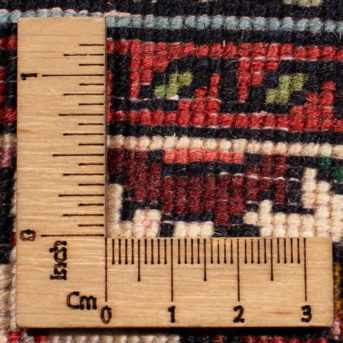 Persisk tæppe - Nomadisk - 90 x 60 cm - rød