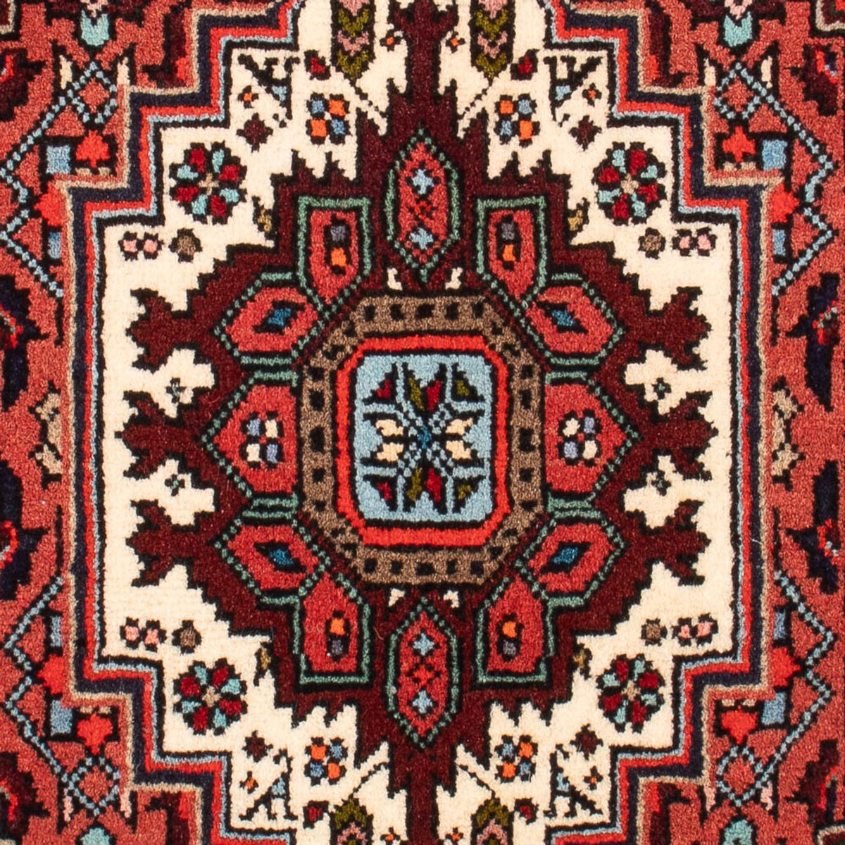 Persisk tæppe - Nomadisk - 94 x 56 cm - rød