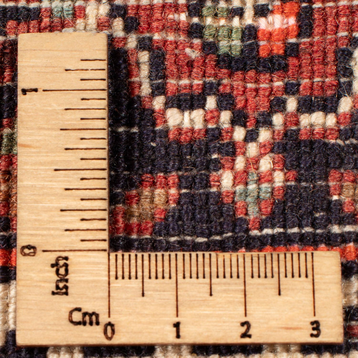 Persisk tæppe - Nomadisk - 60 x 40 cm - rød