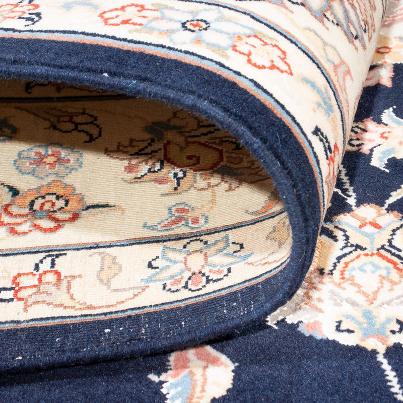 Persisk tæppe - Tabriz - Royal - 235 x 170 cm - mørkeblå