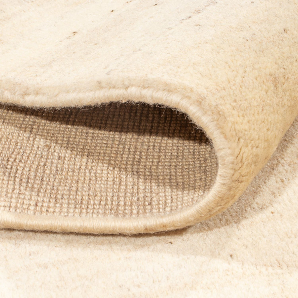 Gabbeh-tæppe - Persisk firkantet  - 192 x 197 cm - creme