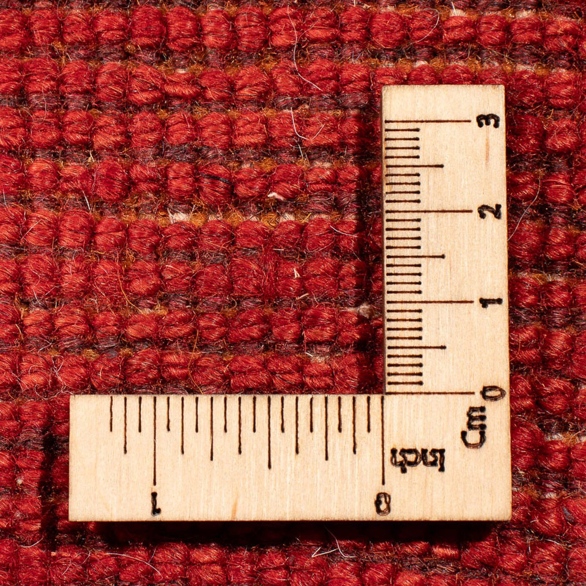 Gabbeh-tæppe - Persisk firkantet  - 168 x 168 cm - rød